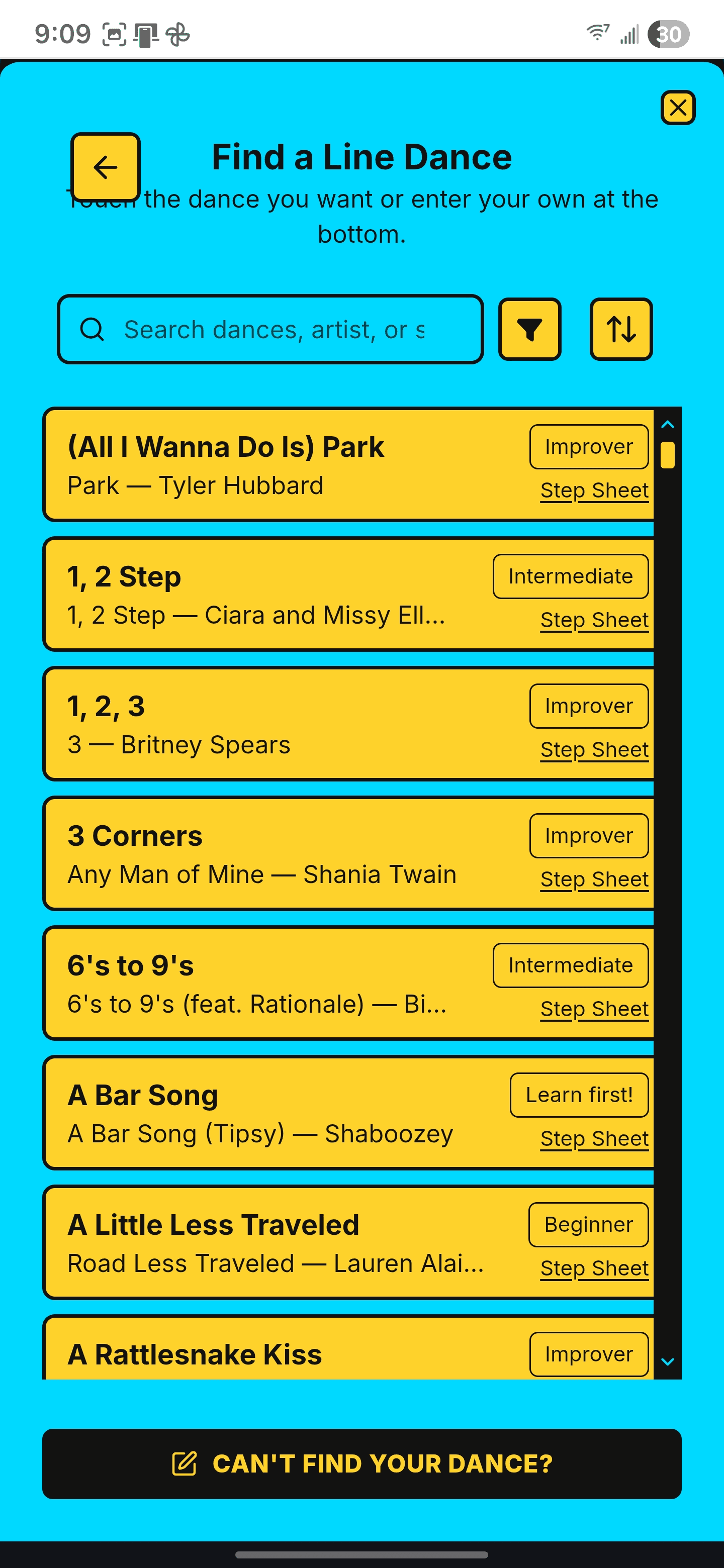 Request Line Dance